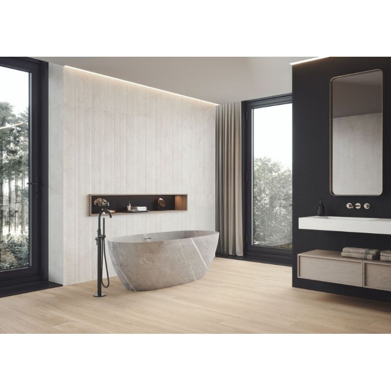 NUMEN WALL DECOR WHITE NATURAL 60X120 RECTIFICADO