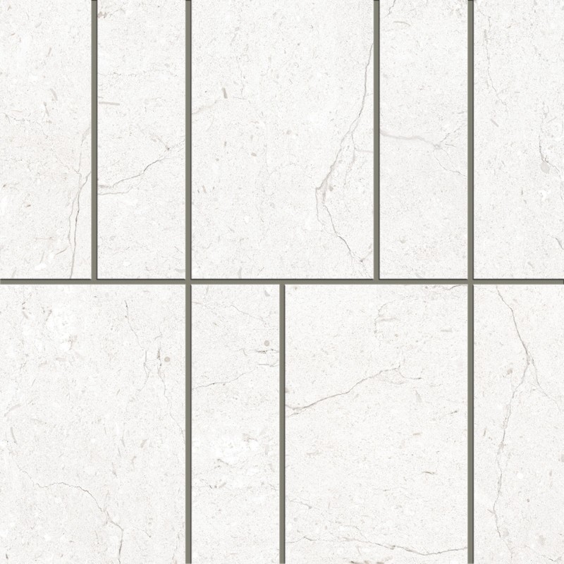 MOSAICO MURO NUMEN WHITE NATURAL 30X30 RECTIFICADO