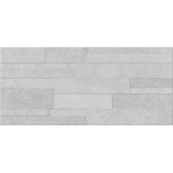 Azulejo relieve Portland Perla mate 36x80 de Geotiles efecto cemento