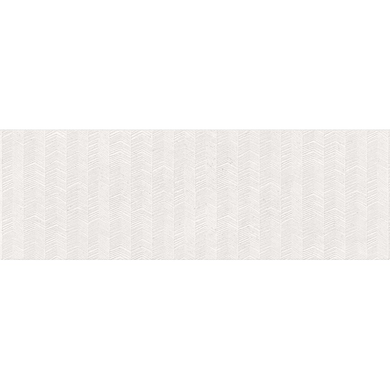 Azulejo relieve Portland Blanco mate 30x90 de Geotiles efecto cemento