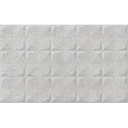 Azulejo relieve Portland Perla mate 33,3x55 de Geotiles efecto cemento