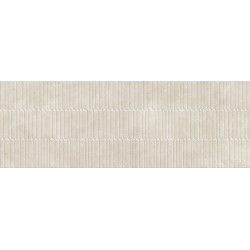 Azulejo relieve Zero Arena mate 30x90 de Geotiles efecto cemento