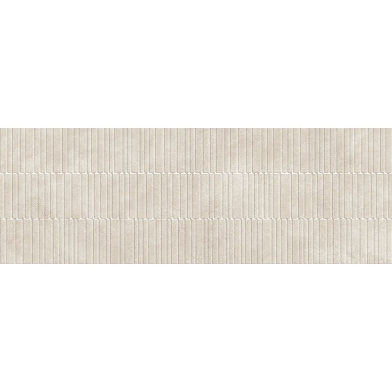 Azulejo relieve Zero Arena mate 30x90 de Geotiles efecto cemento