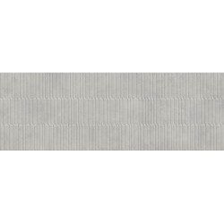 Azulejo relieve Zero Ceniza mate 30x90 de Geotiles efecto cemento