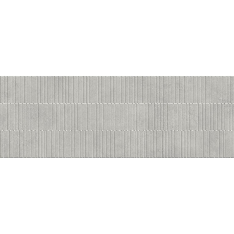 Azulejo relieve Zero Ceniza mate 30x90 de Geotiles efecto cemento