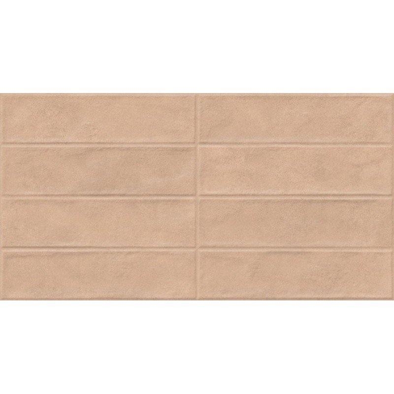 Azulejo relieve Zero Coral mate 31,6x60 de Geotiles efecto cemento