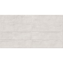 Azulejo relieve Zero Perla mate 31,6x60 de Geotiles efecto cemento