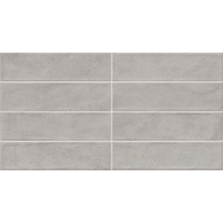 Azulejo relieve Zero Ceniza mate 31,6x60 de Geotiles efecto cemento