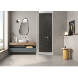 Azulejo Eddystone Perla mate 120x120 de Geotiles efecto piedra