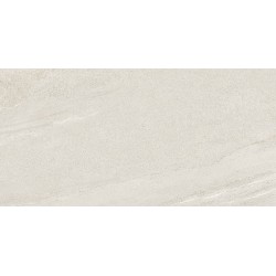 Azulejo Eddystone Blanco mate 60x120 de Geotiles efecto piedra