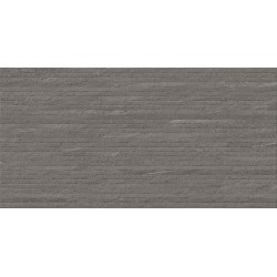 Azulejo relieve Eddystone Gris mate 60x120 de Geotiles efecto piedra