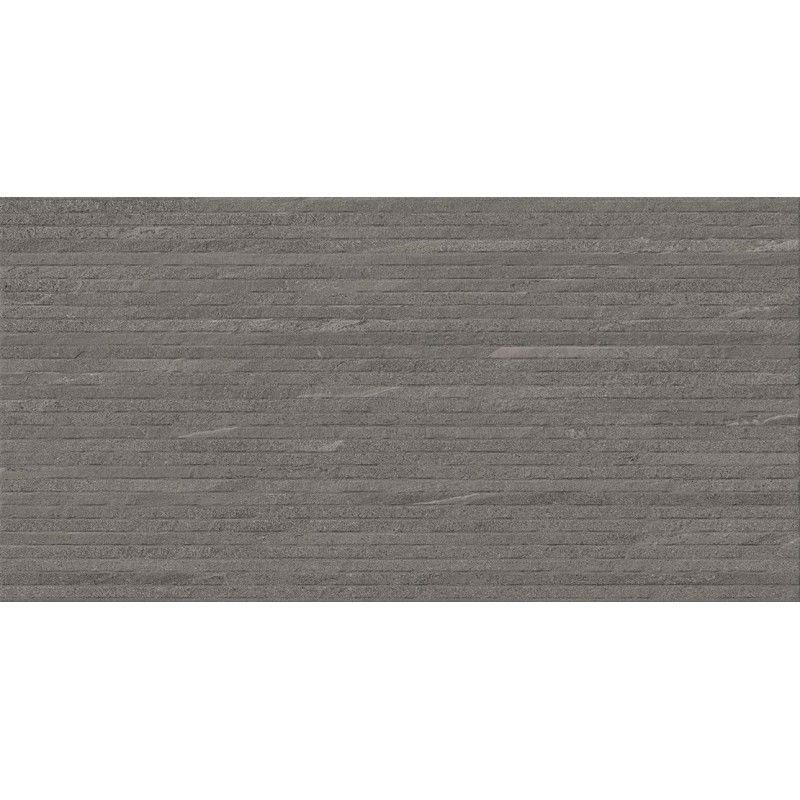 Azulejo relieve Eddystone Gris mate 60x120 de Geotiles efecto piedra