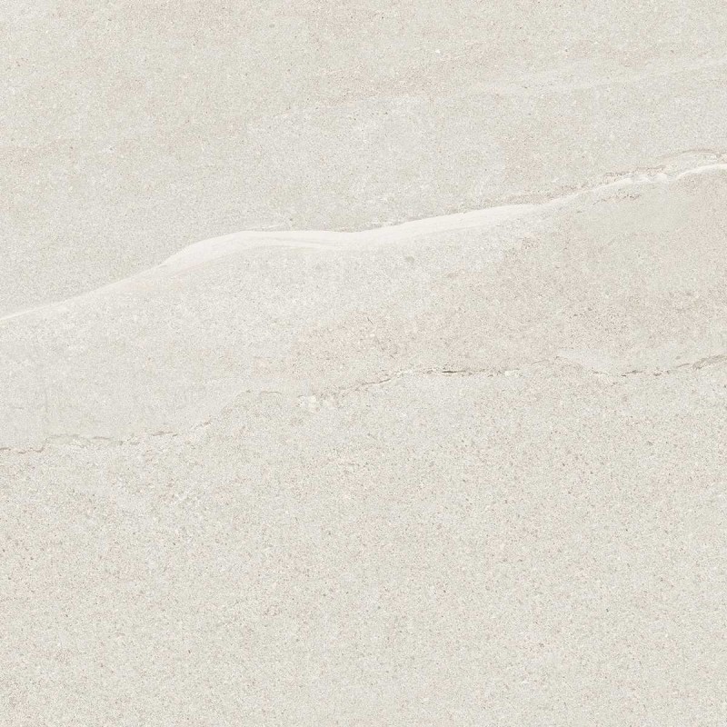 Azulejo Eddystone Blanco mate 60x60 de Geotiles efecto piedra