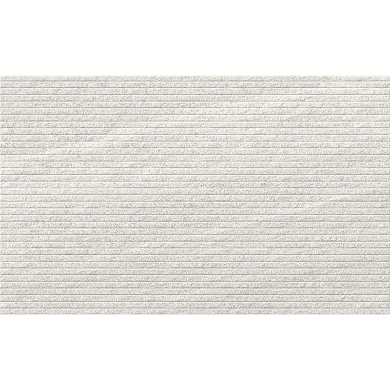 Azulejo relieve Eddystone Blanco mate 33,3x55 de Geotiles efecto piedra