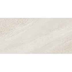 Azulejo Eddystone Blanco mate 30x60 de Geotiles efecto piedra