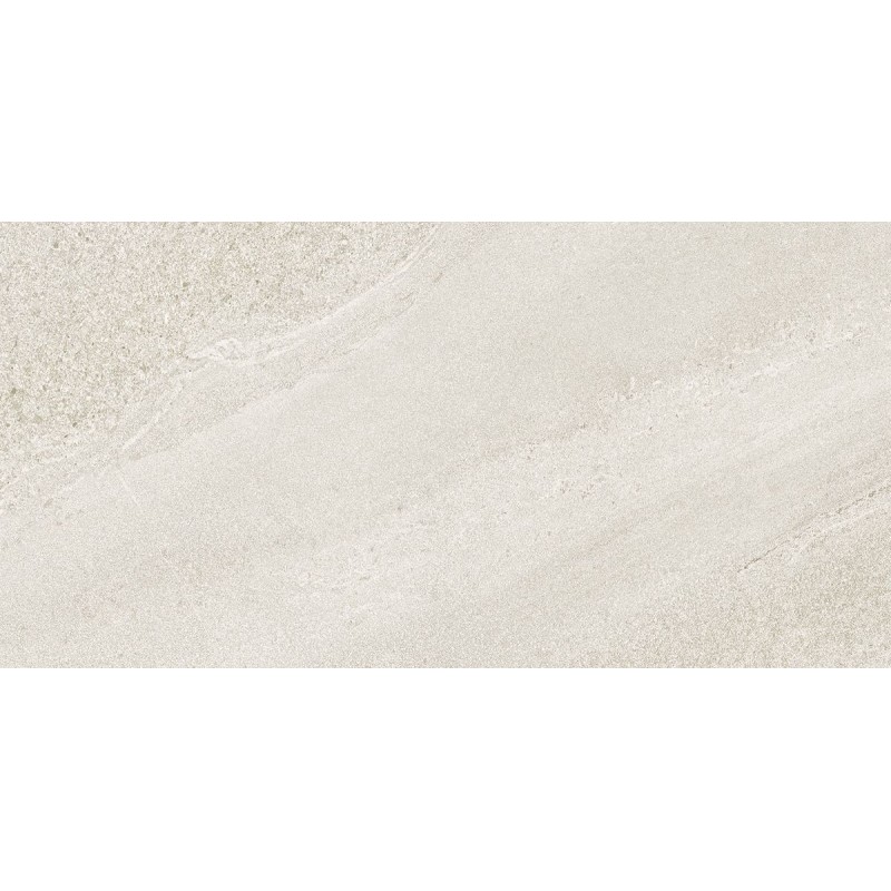 Azulejo Eddystone Blanco mate 30x60 de Geotiles efecto piedra