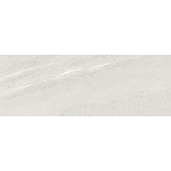 Azulejo Eddystone Blanco mate 25x70 de Geotiles efecto piedra