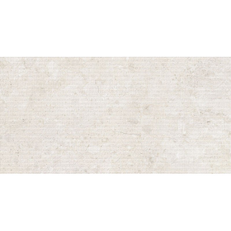 Azulejo porcelánico Ardara White Decor 60x120cm de Peronda