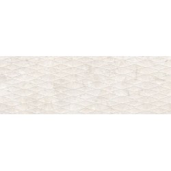 Azulejo revestimiento cerámico Ardara White Diamond 33.3x100cm de Peronda