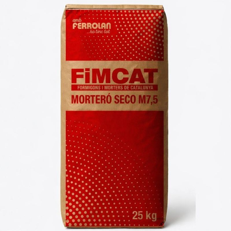 Mortero Seco M7,5 25 Kg FIMCAT