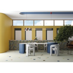 Azulejo efecto Hidráulico Surf de Vives para Baño,Cocina,Residencial