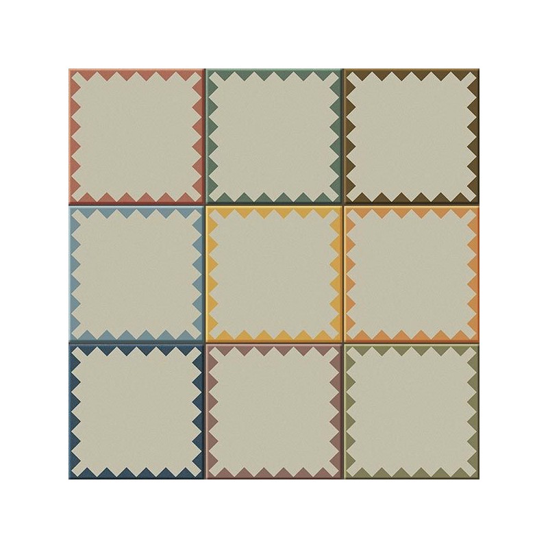 Azulejo efecto Hidráulico Surf de Vives para Baño,Cocina,Residencial