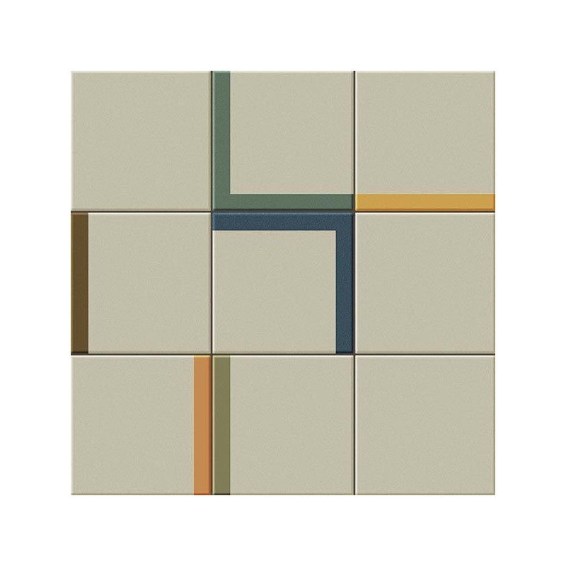 Azulejo efecto Hidráulico Surf de Vives para Baño,Cocina,Residencial