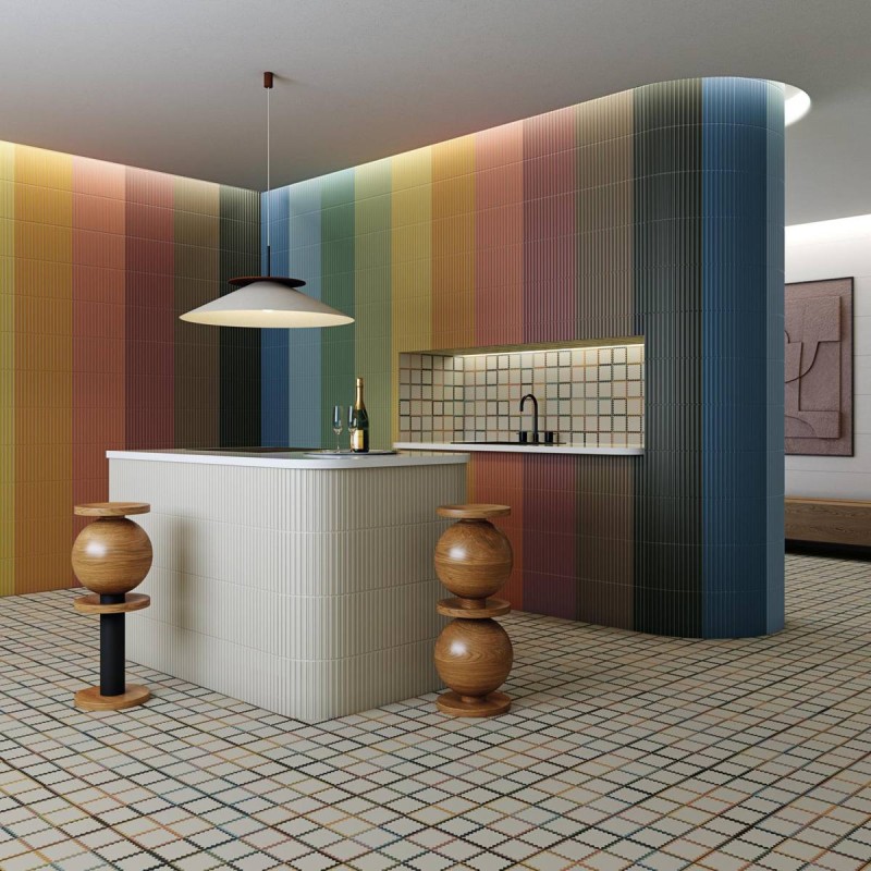 MOSAICO KAIMU GREIGE-M MATE 23X33,5