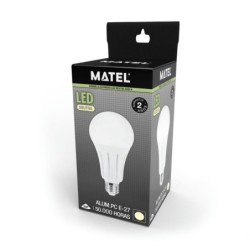 BOMBILLA LED ESTANDAR E27 18 W. NEUTRA