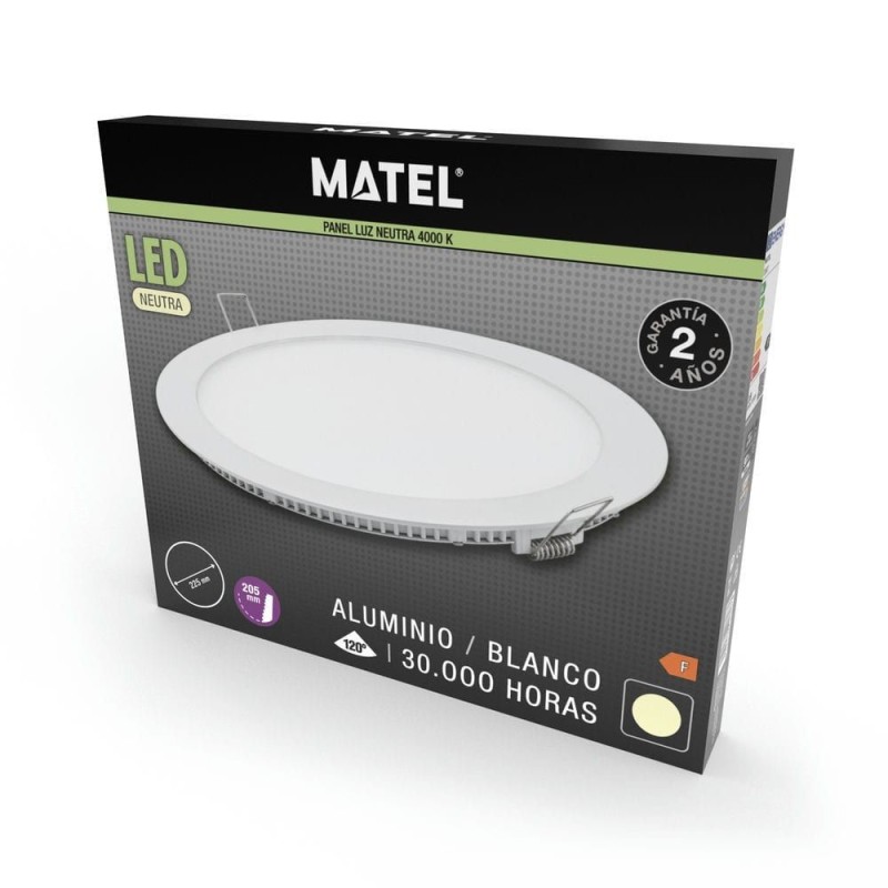 Downlight LED 6 W Neutra Matel