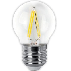 BOMBILLA LED ESF. FILAMENTO E27 4W. FRIA