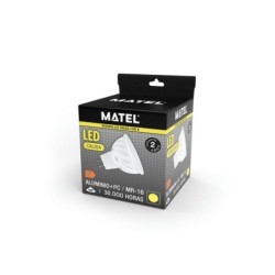 DICROICA LED 120º MR16 10 W. CALIDA