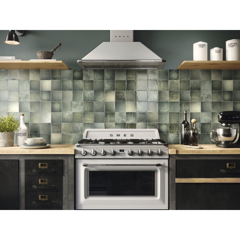 SINTRA HEXA OLIVE GREEN MATE 13,9X16