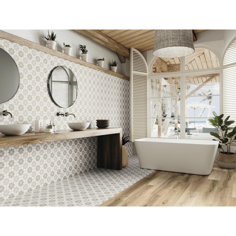 SIENA TAUPE ANTIDESLIZANTE 15X15