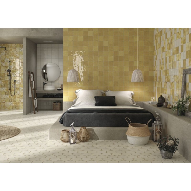 SOUK NOMADE OCRE ANTIDESLIZANTE 13,9X16