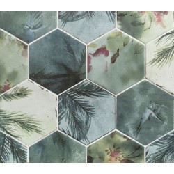 Azulejo efecto Hidráulico Souk de Ape para Baño,Cocina,Residencial,Exterior,Piscina