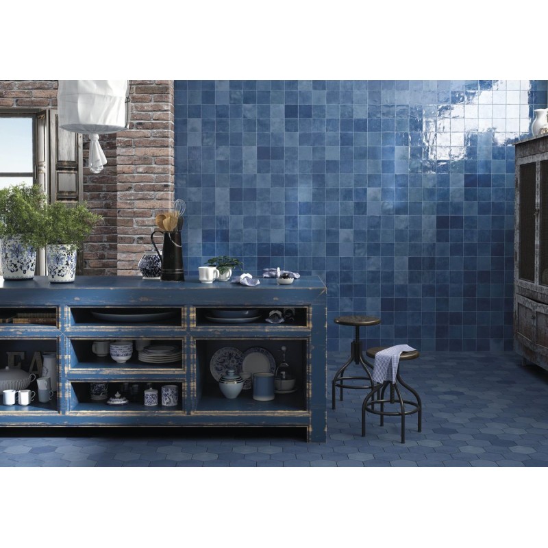 SOUK AQUA BRILLO 13X13