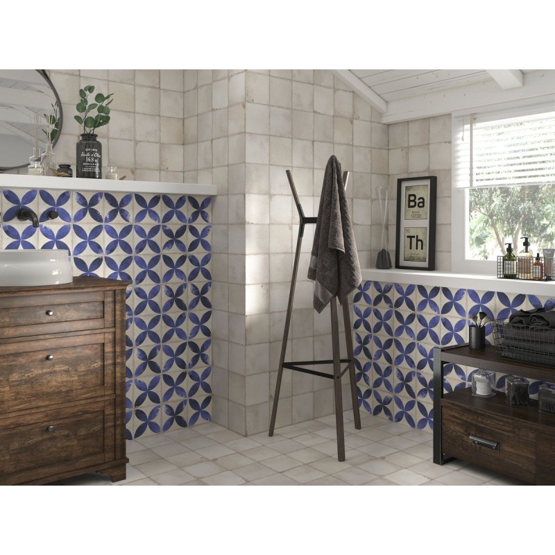 VILLAGE MONTE BLUE ANTIDESLIZANTE 15X15