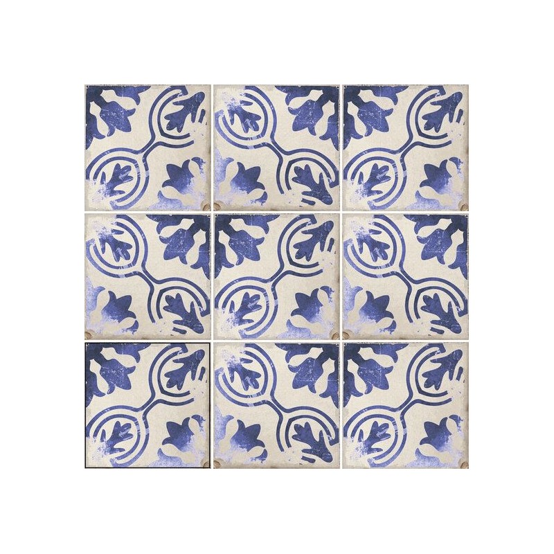 VILLAGE IRUELA BLUE ANTIDESLIZANTE 15X15