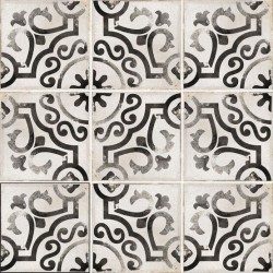 VILLAGE RANCHO BLACK ANTIDESLIZANTE 15X15