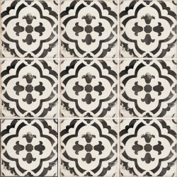 VILLAGE MONTE BLACK ANTIDESLIZANTE 15X15