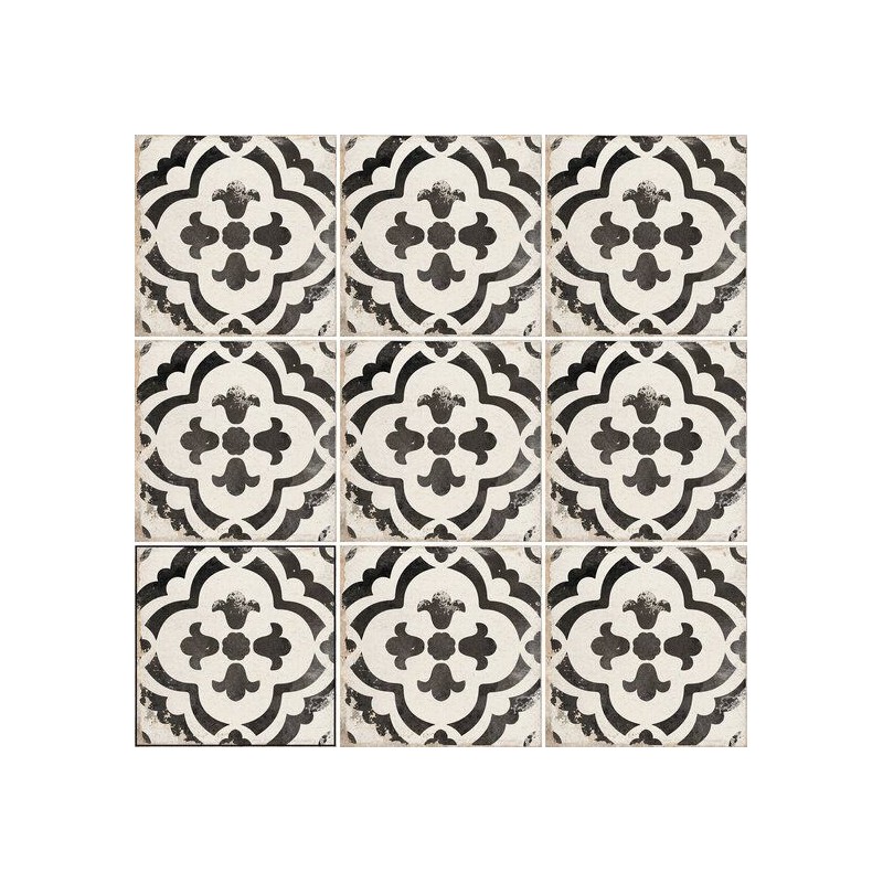 VILLAGE MONTE BLACK ANTIDESLIZANTE 15X15