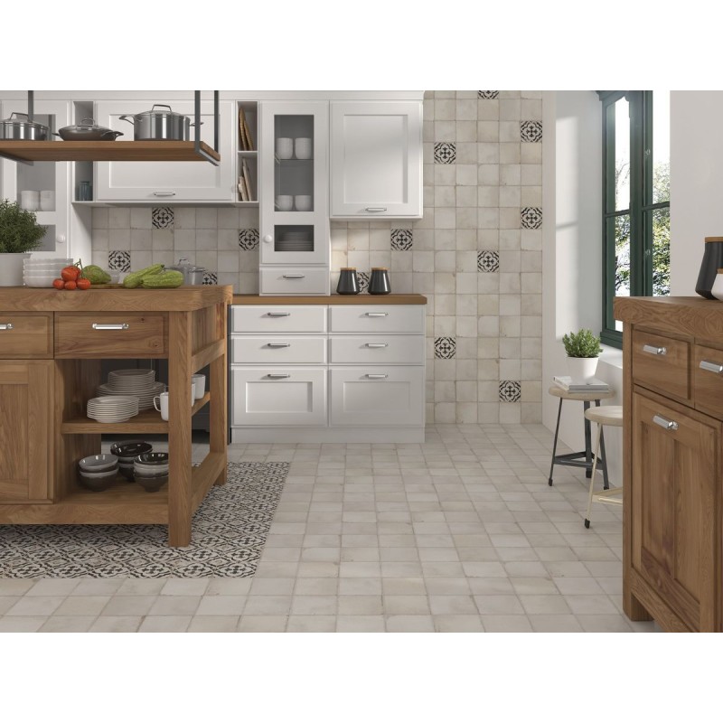 VILLAGE IRUELA BLACK ANTIDESLIZANTE 15X15