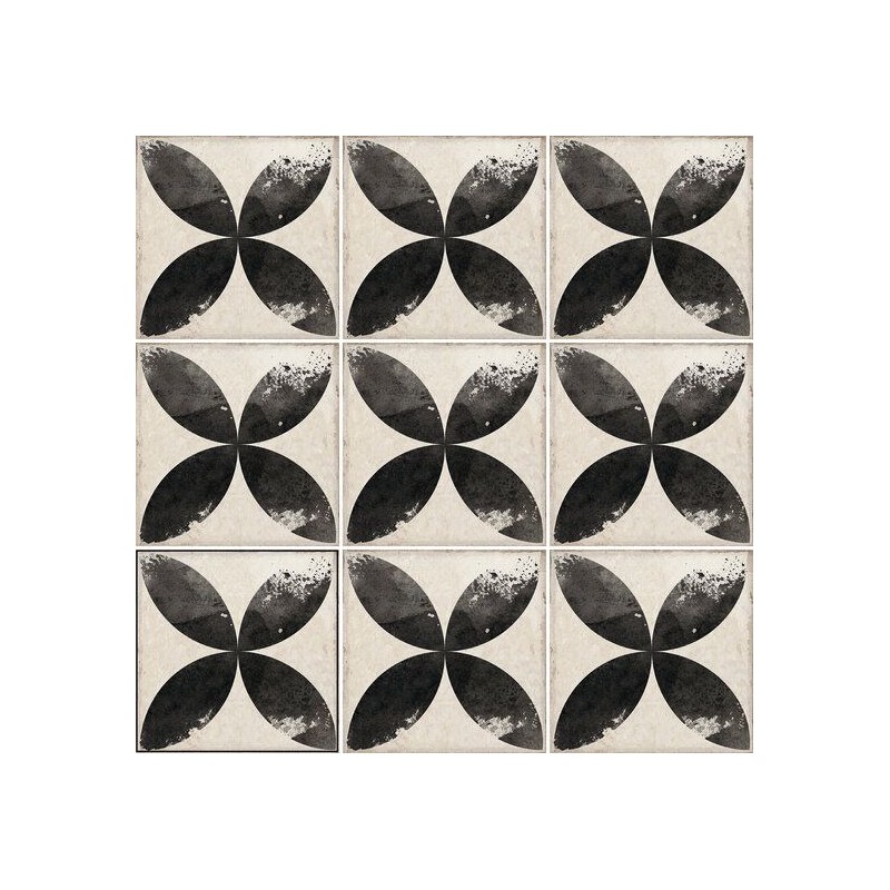 VILLAGE DAROCA BLACK ANTIDESLIZANTE 15X15