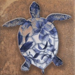 MENORCA VELA AZUL MIX BRILLO 10X10