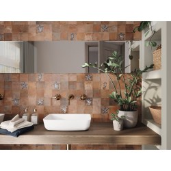 MENORCA VELA AZUL MIX BRILLO 10X10