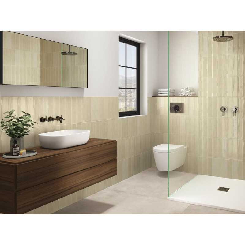 ACQUARELLA INCISION IVORY MATE 20X20