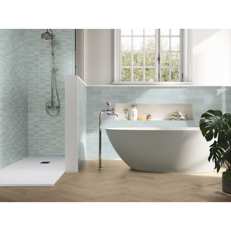 ACQUARELLA INCISION LIGHT GREEN MATE 20X20