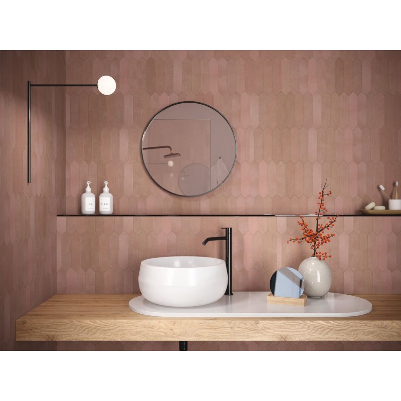 CONTEMPORARY ASH ROSE MATE 15X15