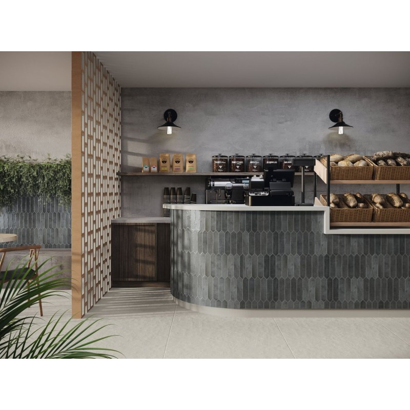 CONTEMPORARY PICKET OBSIDIAN MATE 6X26